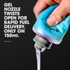 HydraPak SoftFlask 150ml 2-Pack - Collapsible Nutrition Flask - BPA Free, Easy Open Gel Nozzle, Foldable, Lightweight view 3