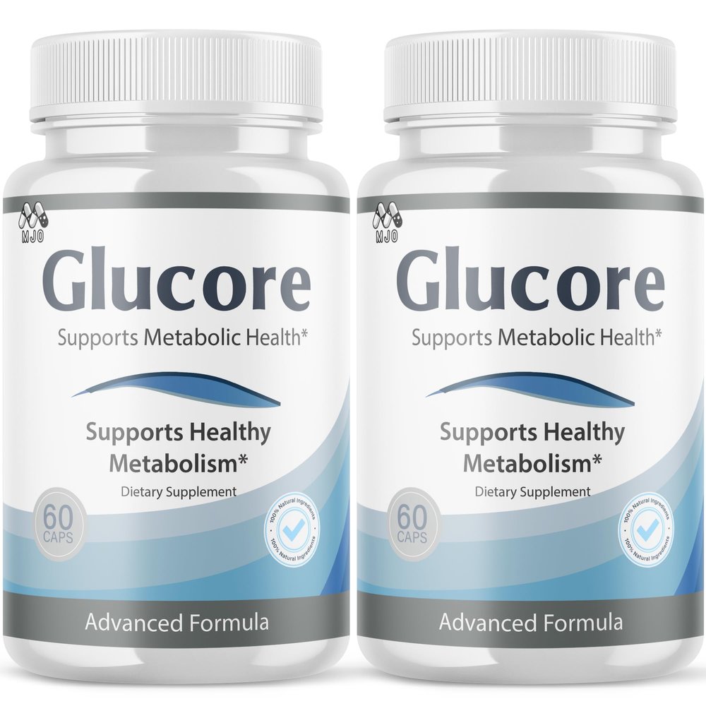 (2 Pack) GluCore Capsules, Official GluCore Blood Health Support Pills with All Natural Ingredients, Advanced Health & Wellness Support Formula with Premium Vitamins for Women & Men (120 Capsules)