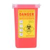 Brrnoo Plastic Sharps Container, Puncture Shell with Flip Top Lid for Disposal of and Waste 1L Size (Red) view 1