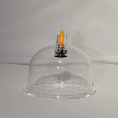 [100Pack] Professional Wholsale Hijama Cupping, Clear Plastic Therapy Cups, B1/B2/B3/B4/B5/B6/U3/U4 Sizes, for Clinical and Home Massage Treatment, Waterproof Lightweight Design Bulk (B1)