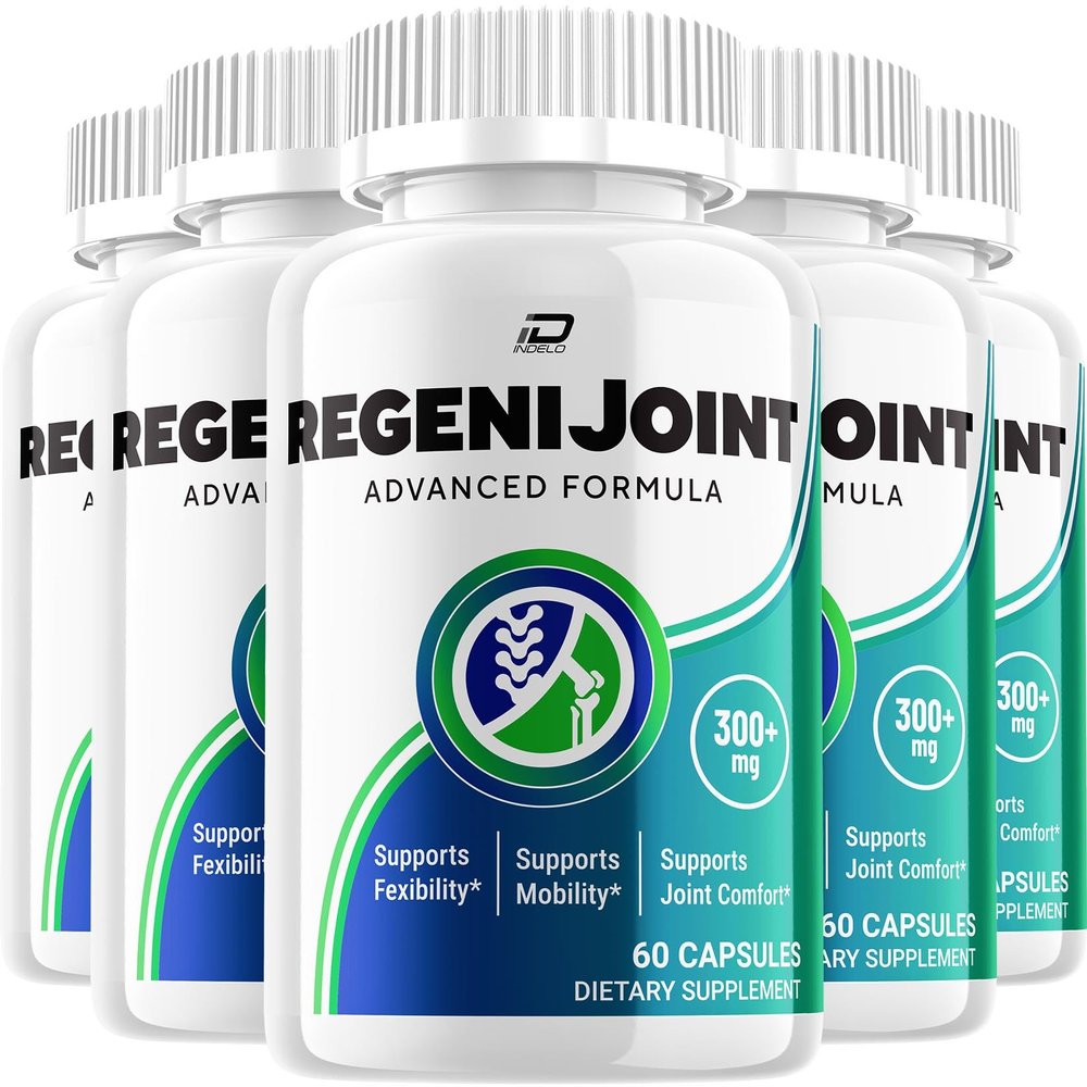 RegeniJoint Capsule - Regeni Joint Supplement Advanced Formula Joint Support (5 Pack 300 Capsules)