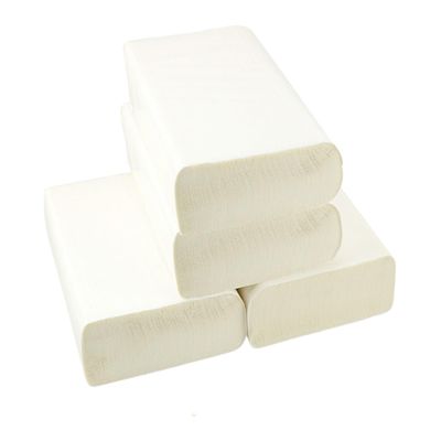Abaodam 4 Rolls Thickened Oil-absorbing Kitchen Paper Towels Soft Durable Hand Wipe Tissue for Home Office Hotel Absorbent Wood Pulp Paper for Practical Kitchen and Toilet Use