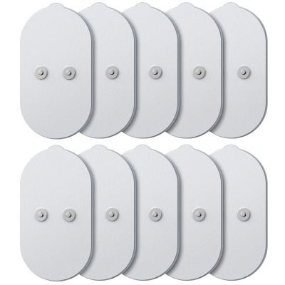Lanieney U8PRO Replacement Pads, 10 Pack Reusable Wireless TENS Pads, Only Compatible with Lanieney U8PRO TENS, PU Adhesive Pads