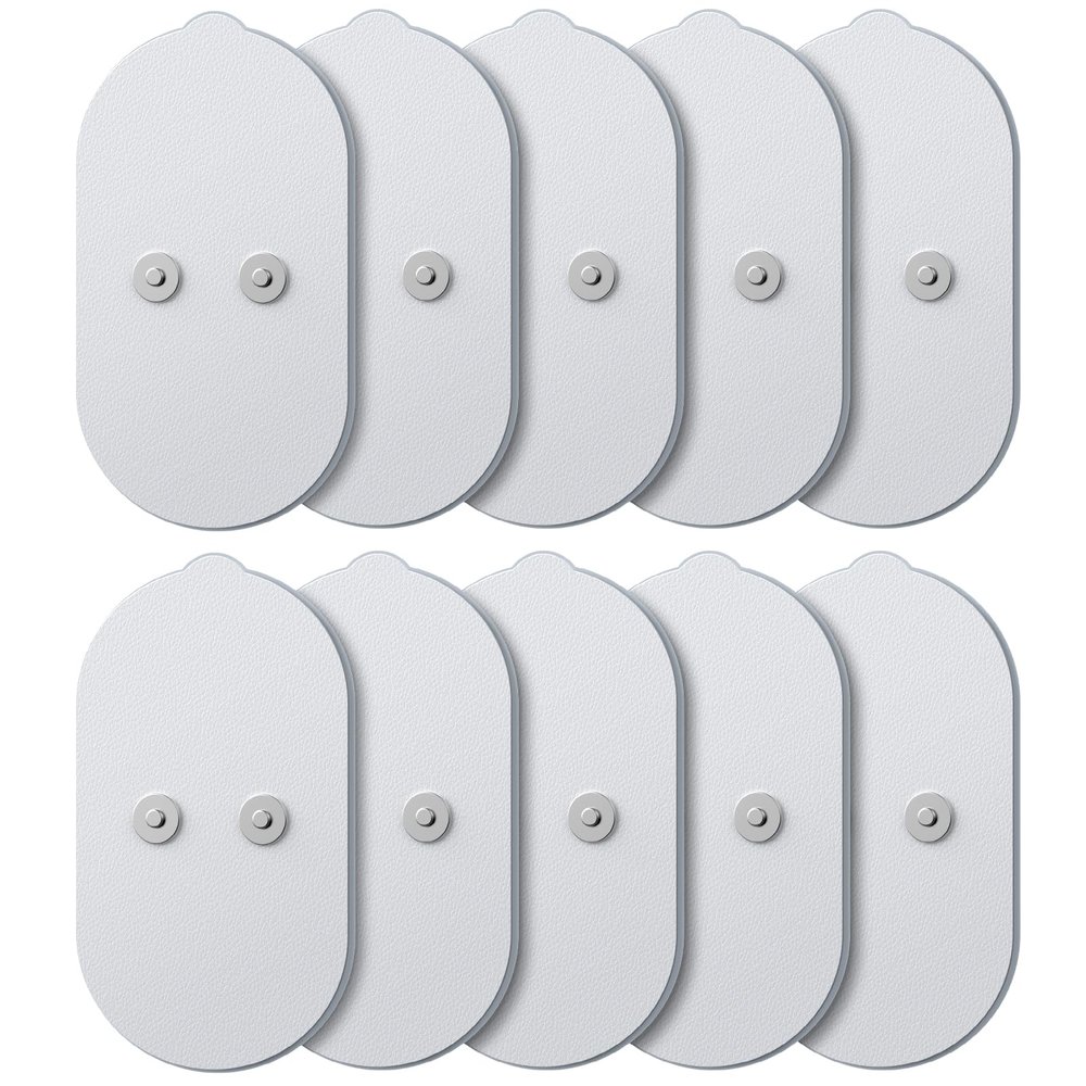 Lanieney U8PRO Replacement Pads, 10 Pack Reusable Wireless TENS Pads, Only Compatible with Lanieney U8PRO TENS, PU Adhesive Pads