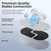 Lanieney U8PRO Replacement Pads, 10 Pack Reusable Wireless TENS Pads, Only Compatible with Lanieney U8PRO TENS, PU Adhesive Pads view 3