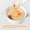 2 Pack White Snow Fungus Mushroom, Dried Snow Fungus Whole, Nutrient-Rich,Make Soup and Porridge Soup and Dessert, ,200g/7.05oz view 4