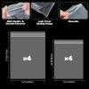 KKONHII 8 Pack Oven Rack Cleaning Bags, Thickened No Scrub Oven Rack Cleaning Bags Simple to Use Heavy Duty Reusable Leak-Resistant Bags for Deep Soaking Removable Metal Rack, Grill Grates, BBQ Racks view 2