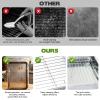 KKONHII 8 Pack Oven Rack Cleaning Bags, Thickened No Scrub Oven Rack Cleaning Bags Simple to Use Heavy Duty Reusable Leak-Resistant Bags for Deep Soaking Removable Metal Rack, Grill Grates, BBQ Racks view 3