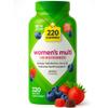 Vital_Fusion Women's Multivitamins Gummy Vitamins, 220 ct. | Essential Nutrients | Energy Metabolism, Bone & Immune Health Support | Berry Flavors | by R&C Store view 1