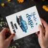 MAICHAODUO Happy Fathers Day Card for Dad from Son Daughter, Classic Car Father's Day Card for Lover, with Envelope Sticker view 2