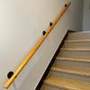 8ft Wooden Stair Banister Kit - Home Guardrail for Kids & Elderly, Wall-Mounted Grab Bar for Villa & Loft, Safe Corridor Railing Solution view 1