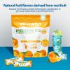Dujosoo Electrolyte Powder, Sugar Free Sweet Orange Flavor, 7 Electrolytes & 6 Vitamins, with Lion's Mane, Collagen, BCAA, Keto Friendly, Vegan, Non-GMO, 11.28oz(16 Sticks) view 4