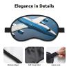 Airplanes Print Washable Eye Mask for Travel Nap Comfort Face Cover Home Hotel Airplane Camping view 3