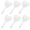 OSALADI 6Pcs Portable Wand-shaped Candies Boxes Favor Containers for Wedding Party Snacks and with Lids Reusable White Candy Boxes view 1