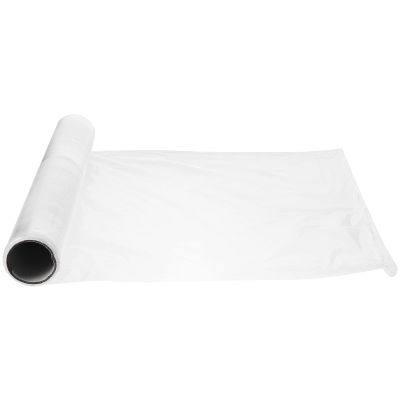 Abaodam Elastic Food Cling Wrap Food-grade Kitchen Plastic Wrap for Food Preservation and Fresh Keeping Retractable Stretch Film for Home Freezer Leftovers Picnics Barbecue Storage