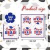 2026 Graduation Napkins - Disposable Party Napkins for College, High School Graduation Decorations, 50 Count PackBlue&Red view 2