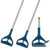 KalTell 2PK Commercial Quick-Change Iron Mop Handle, Heavy Duty Mop Head Replacement Holder for Wet Mop Floor Cleanig, Janitor Supplies view 1