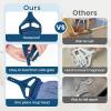 KalTell 2PK Commercial Quick-Change Iron Mop Handle, Heavy Duty Mop Head Replacement Holder for Wet Mop Floor Cleanig, Janitor Supplies view 3