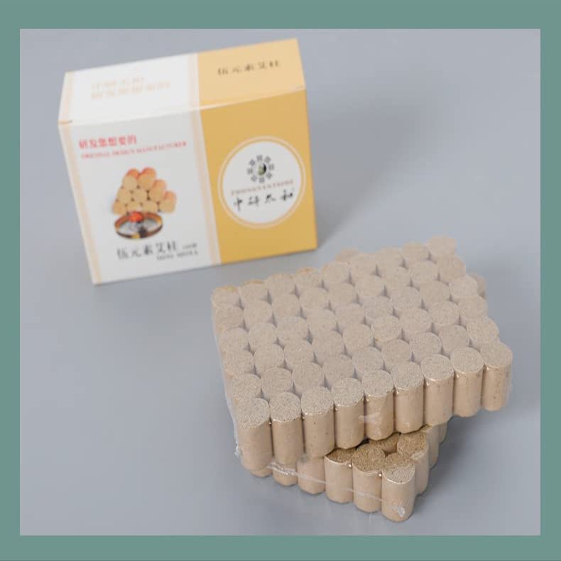 108Pcs/Box Moxa Sticks Five Years Pure Handmade Moxibustion Rolls Small Moxibustion Self Stick Portable Mini Moxa Point Warm Massage (MX0007)
