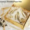 GoooodGift Large Gift Box Gold 1 Pack 13.5x11x5.3 inch Luxury Gift Box for Presents with Magnetic Closure Lid Collapsible,Birthday,Christmas,Wedding,Contains Shredded Paper Filler view 4