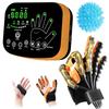 Upgraded Rehabilitation Robot Gloves for Stroke Recovery Hand Therapy Glove with Independent Finger Control, Long-Life Motor & Mirror Training Home Stroke Rehabilitation Equipment (Right, L) view 1