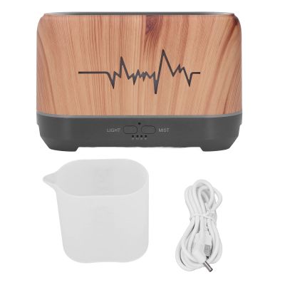 200ml Diffuser Humidifier with Hollow Flame Lamp, USB Powered Essential Oil Diffuser, Natural Flame Effect LED Light for Bedroom Office, Silent Ultrasonic Aromatherapy Diffus