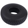 10 Inch Solid Rubber Tire 4.10/3.50-4 260x85 3.00-4 Wear-Resistant Replacement Wheel for Trolley and Electric Mobility Scooters Black view 1