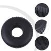 10 Inch Solid Rubber Tire 4.10/3.50-4 260x85 3.00-4 Wear-Resistant Replacement Wheel for Trolley and Electric Mobility Scooters Black view 2