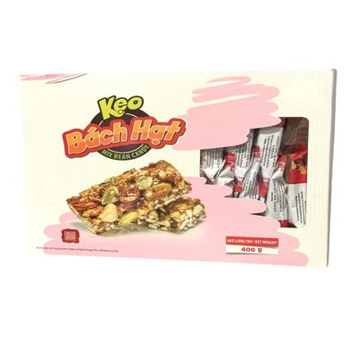 1 Pack - Mix Bean Candy - Keo Bach Hat - 14 Oz per Box