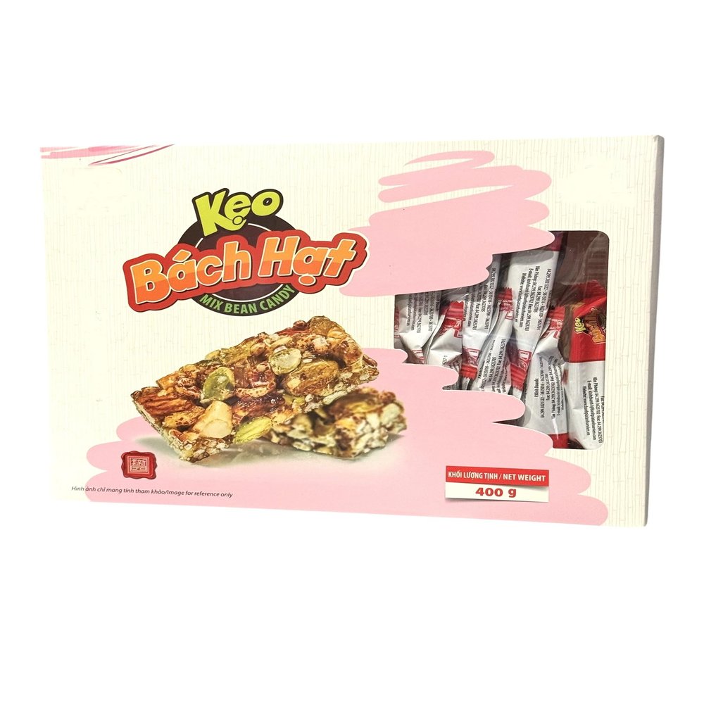 1 Pack - Mix Bean Candy - Keo Bach Hat - 14 Oz per Box
