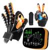 7th-Gen Rehabilitation Robot Gloves Automatic Finger Training Glove for Paralysis & Hemiplegia, Mirror Training & Multi-Mode Home Stroke Therapy Equipment (LH, L) view 1