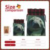 LQXNXHC Christmas Drawstring Gift Bags Assorted Sizes Xmas Wrapping Bag Manatee Animals Gift Bags Holiday Gifts Wrap Packing Pouches Favors Bag for Christmas Candy Goodie Holiday Party Favors Medium view 2