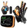 7th-Gen Rehabilitation Robot Gloves Automatic Finger Training Glove for Paralysis & Hemiplegia, Mirror Training & Multi-Mode Home Stroke Therapy Equipment (RH, M) view 1