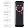 Digital LCD Breathalyzer Tester with High Accuracy Semiconductor Sensor, Portable BAC Detector with LED Alerts for Drivers and Personal Use, Black(B) view 1