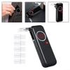 Digital LCD Breathalyzer Tester with High Accuracy Semiconductor Sensor, Portable BAC Detector with LED Alerts for Drivers and Personal Use, Black(B) view 2