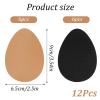 12 Pcs Shoe Sole Protector for Heels, Non-Slip Shoe Pads for Bottom of Shoes, Rubber Self Adhesive Heel Pads Anti-Slip Shoe Grips Shoes Gummies for Heels view 2