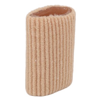 Yechiry 10pcs Soft Silicone Toe Cushion Tubes for Calluses Corns Protection, Flexible Toe Sleeves for Office Workers Athletes, Silicone Tubes for Blisters Relief (Medium Size 1.57 X 9.06in)
