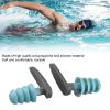 2PCS Waterproof Swimming Ear Plugs for Adults, Reusable Soft Silicone Swim Earplugs for Swimming Surfing Snorkeling Showering and Water Pool Beach Ocean view 3