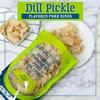 Ol' Uncle Porkers Keto-Friendly Pork Rinds Fried in Coconut Oil, 8 oz Bags, (Dill Pickle Flavor, Pack of 2) view 3