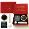 Pisces Zodiac Lucky Box Deluxe Spiritual Gift Set with Jasmine Candle, Raw Quartz, Selenite Wand, Affirmation Magnet & Energy Card | Astrology Birthday Gift for Women & Men view 1