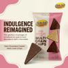 Shibolim Multigrain Dark Chocolate Coated Rice Chips, 3.5oz (3 Pack) | Low Calorie Snack | Chocolate Rice Cakes | Dairy Free view 3