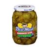 Best Maid 32 Ounce Glass Jar Pickles - Delicious and Crisp with Every Bite (6 Pack, Ham Slices) view 3
