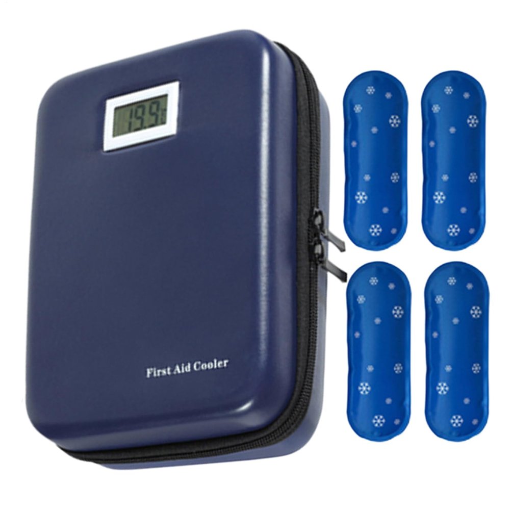 Cooler Bag Cooling Storage Box Case Temperature Display