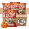 Beefys Own Beef Tallow Potato Chips - Kettle Chips Made Without Seed Oils, Gluten Free, Crispy, and Thick Cut - Old-Fashioned Small Batch Fried in Beef Tallow, Barbeque (5 Oz, Pack of 4) view 1