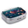 Hot Air BalloonsMetal Pill Box 3-Compartment Portable Medication Boxs Compact Pill Case for Travel Vitamins Pill Organizer Daily Medication Storage Box view 3