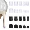 10 Pairs Heel Caps for High Heels, 5 Sizes Heel Covers for High Heel Shoes Black High Heel Protectors Non-Slip Heel Stoppers view 1