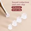 10 Pairs Heel Caps for High Heels, 5 Sizes Heel Covers for High Heel Shoes Black High Heel Protectors Non-Slip Heel Stoppers view 3
