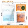 Hagfeg Color-Indicating Silica Gel Desiccant Packets 5 Gram (55 Pack) Food-Grade Premium Moisture Absorber, Re-Activatable Desiccant for Food Storage, Seeds, Electronics, and 3D Printing Supplies. view 2