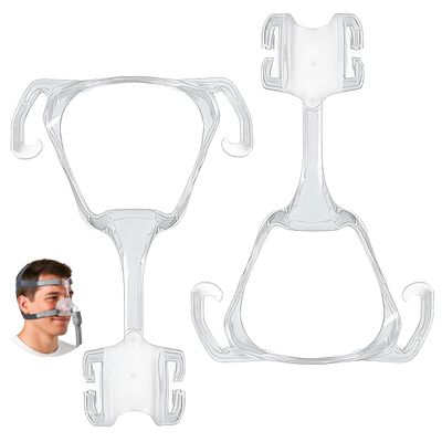 2-PCS Mirage Fx Replacement Frame for Mirage fx Nasal mask, Mirage Fx Headgear Nasal Guard Reuse Breathing Machine Accessory Replacement Fit for Mirage FX Nasal Guard (2PCS Standard)