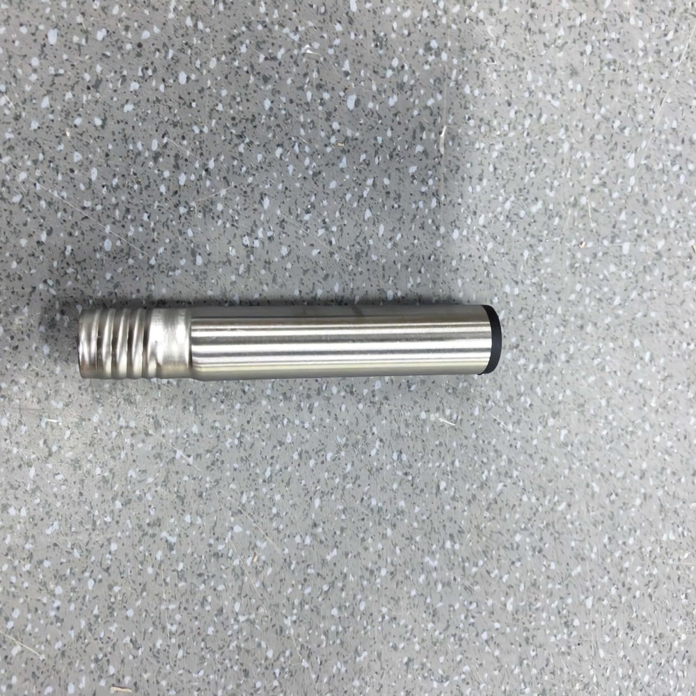 1 pcs Sliver Fixed Pipe at One End